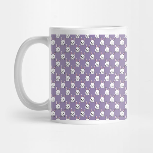 Purple Bunnies by SWON Design